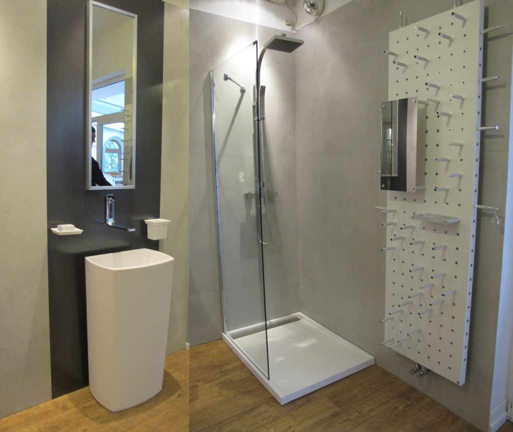 Propunere de baie moderna si model radiator de design de la Dream Home Design