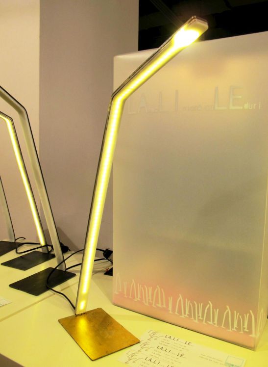 Colectia de lampi cu LED LaLile designer Tudor Constantinescu, Ideogram Studio, Autor 4 noiembrie 2012