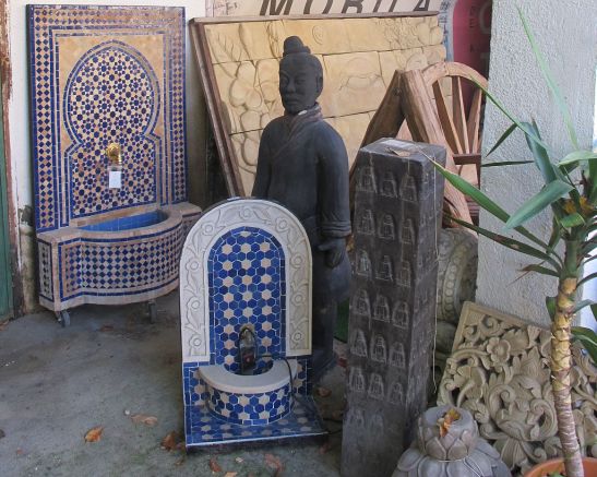 Fantani marocane si statuete asiatice
